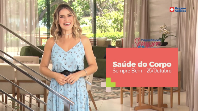 Saúde do Corpo e Obesidade - Bate papo com Bruna Thedy, endocrinologista Dr Paulo Cruz e Enfermeira do esporte Luana Sales, no programa Sempre Bem, do canal SBT Clique aqui para assistir