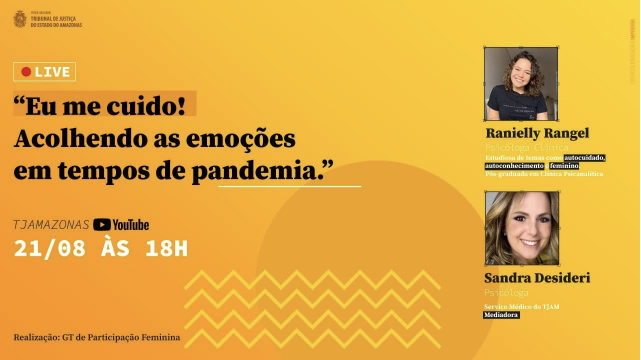 Participação no Tribunal de Justiça do Amazonas Clique aqui para assistir